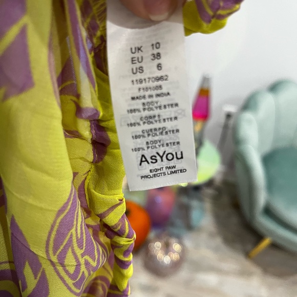 ASYOU chiffon tie bold abstract graphic set - Picture 5 of 12